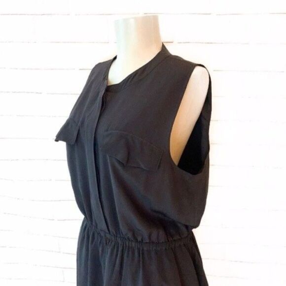 MADEWELL Journey Silk Shirt Dress NWT - Picture 3 of 9